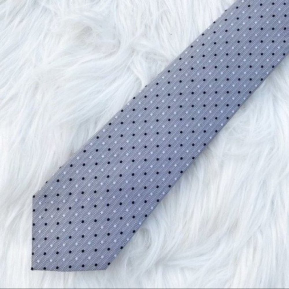 Zenio Polka Dot Printed Tie